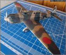 -Model 1/72 Ki-32 -     1