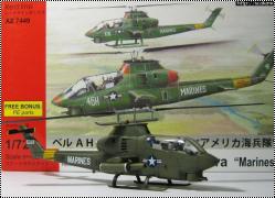 AZ model 1/72 AH-1G Huey Cobra Marines