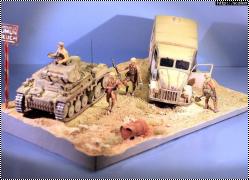 Italeri 1/72 Pz.II ausf F. + Special Armor 1/72 Steyr 1500