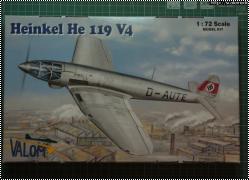 Обзор Valom 72100 1/72 Heinkel He.119 V4