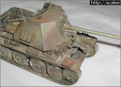 Dragon 1/35 Marder III ausf. H - немецкий истребитель танков
