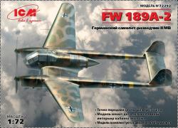 ICM 1/72 FW 189A-2, Германский самолет-разведчик ІІ МВ (рендеры)