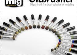 Ammo Mig OilBrusher - новая линейка масляных красок