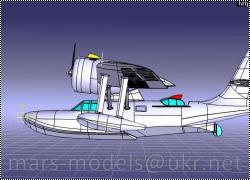 3D рендеры Mars Models 1/48 КОР-2 (Бе-4)