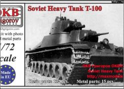    1/72 Soviet Heavy Tank T-100