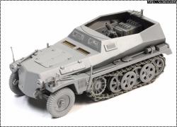 Анонс Dragon 1/35 1/35 Sd.Kfz.250/7 Atle 8cm Mortar Carrier w/ Full Interior