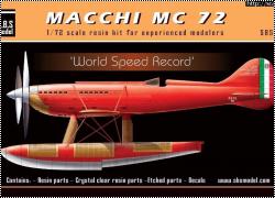 Анонс SBS Model 1/72 Macchi Mc.72 racer