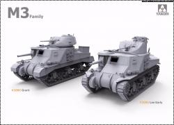 Анонс Takom 1/35 M3 Grant & M3 Lee early