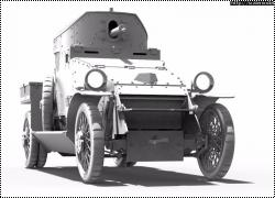  Copper State Models 1/35 Lanchester Armored Car - 3d-render