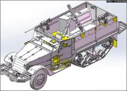 Анонс Dragon 1/35 IDF M3 Halftrack mortar carrier w/Mortar Soltam M-65