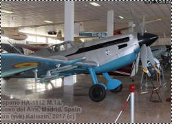 Walkaround Hispano Aviacion HA-1112 M1L Buchon, Museo del Aire, Cuatro Vientos, Madrid, Spain
