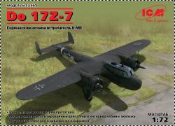 ICM 1/72 Do 17Z-7, Германский ночной истребитель ІІ МВ (рендеры, отливки)