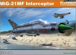Анонс Eduard 1/72 МиГ-21МФ Profi Pack - содержимое коробки