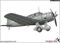  Ki-51 Sonia  1/48  Wingsy Kits 