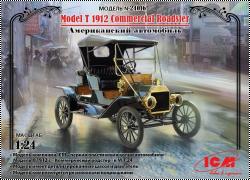 ICM 1/24 Model T 1912 Commercial Roadster, Американский автомобиль (рендеры)