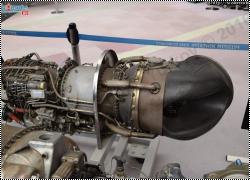Walkaround турбовальный двигатель Lycoming T53-L-11-A, Tokorozawa Aviation Museum, Japan