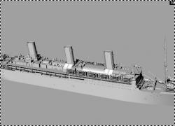 Анонс Комбриг 1/700 лайнер SS Leviathan/Vaterland - 3D-рендеры