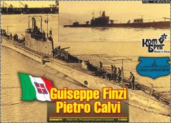U-boat lab 1/350 Italian submarines Calvi, Finci and Tazzoli... 