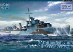 Анонс IBG Models 1/700 британский эсминец HMS Ithuriel (I-class destroyer) - рендеры