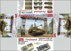  Amusing Hobby 1/35 Sd.Kfz. 184 Ferdinand & 16t Strabokran