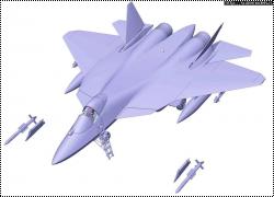 Анонс Звезда 1/72 Су-57 - 3D-рендеры