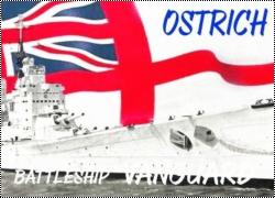  Ostrich Model 1/700  HMS Vanguard (luxury version) 