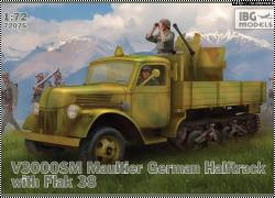 Анонс IBG Models 1/72 V3000S/SS M Maultier with Flak 38