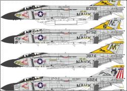  UpRise: F-4J/S Phantom-II VF-21  VF-74 (1/48  1/72)