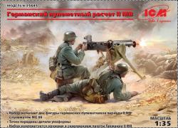 Анонс ICM 1/35 Германский пулеметный расчет ІІ МВ
