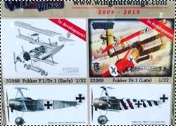   WingnutWings: 1/32 Fokker F.1/Dr.1