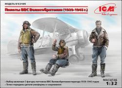 Анонс ICM 1/32 Пилоты ВВС Великобритании (1939-1945)