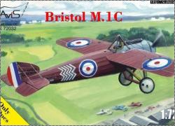 : Avis 1/72   Bristol M.1 