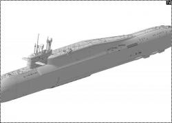 Анонс Звезда 1/350 атомная подводная лодка проекта 667БДРМ Дельфин