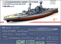Анонс Orange Hobby 1/700 линкор Royal Oak 1938 - тестовая сборка