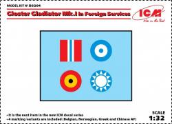  ICM 1/32 Gloster Gladiator Mk.I/II   