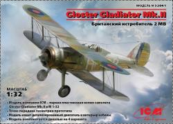 ІСМ 1/32 Gloster Gladiator Mk.II, Британский истребитель II МВ