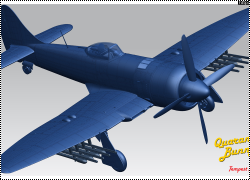  Eduard 1/48 Hawker Tempest Mk.II - 3D-