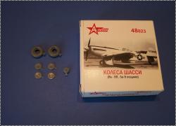 A-Resin 1/48 Колёса для моделей Як-9П и Ла-9
