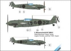    LF MODELS Bf 109 B Legion Condor