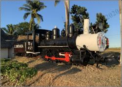 Walkaround узкоколейный паровоз Baldwin 0-6-0 №7472 1884 г., Aguada de Pasajeros, Cienfuegos, Cuba