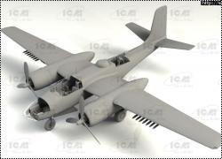 Анонс ICM 1/48 B-26С-50 Invader Korean War American Bomber