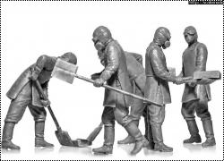  ICM Chernobyl #3. Rubble cleaners (5 figures)