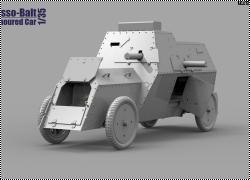 Анонс Copper State Models 1/35 бронеавтомобиль Руссо-Балт