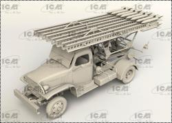 В процессе ICM 1/35 БМ-13-16 на базе G7107