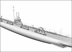 Анонс Scale 3D 1/144 подводная лодка Морж