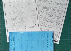 Новая деколь БЕГЕМОТ техничка на Пе-2 в 1/72