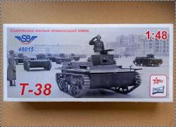 Анонс Scale Bureau 1/48 Советский малый плавающий танк Т-38