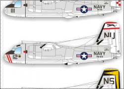  1/48 US Navy S-2E Trackers  Caracal Models 