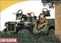 Новинка Dragon: 1/72 SAS Raider 4x4 Truck