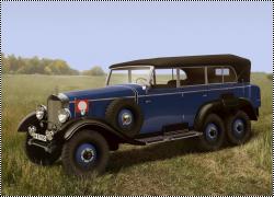 Анонс ICM 1/35:Typ G4 (W31) с раскрытым тентом